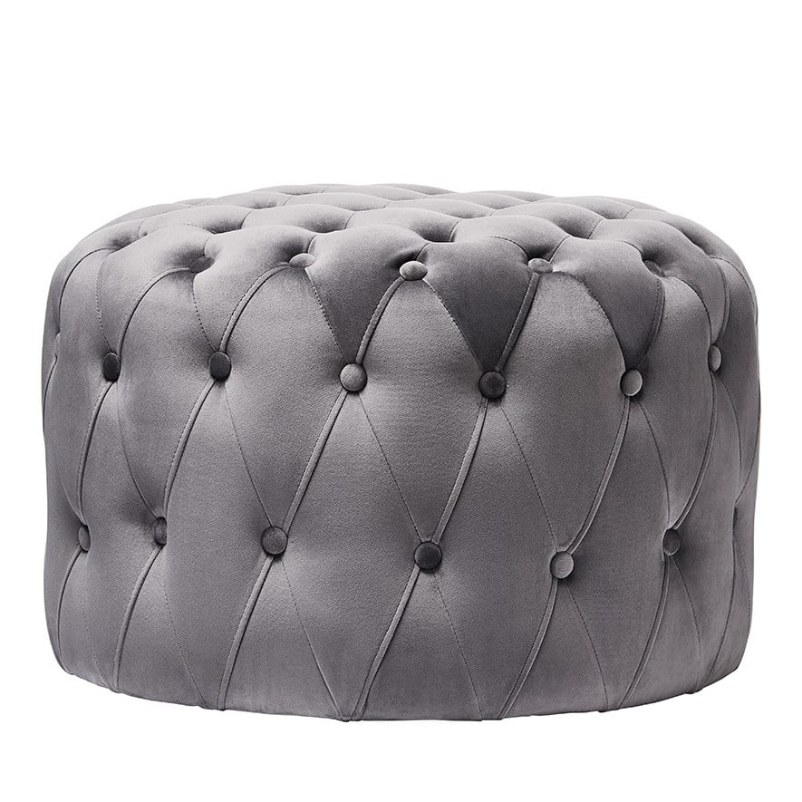 Knightsbridge tufted deals ottoman