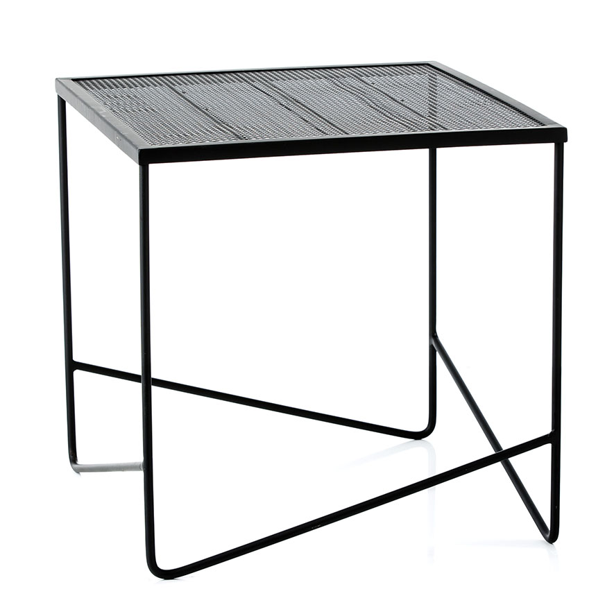 Adelphi Black Outdoor Side Table Adairs