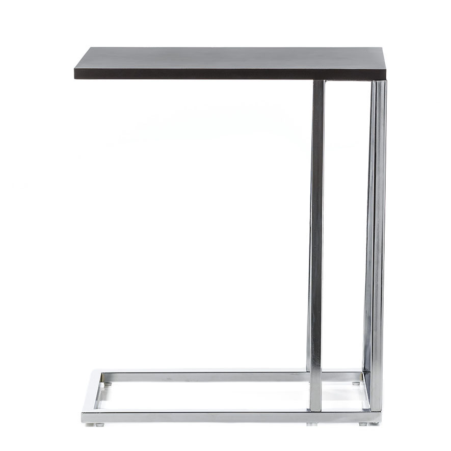Home Republic Ballarat C Table Chrome & Black Adairs