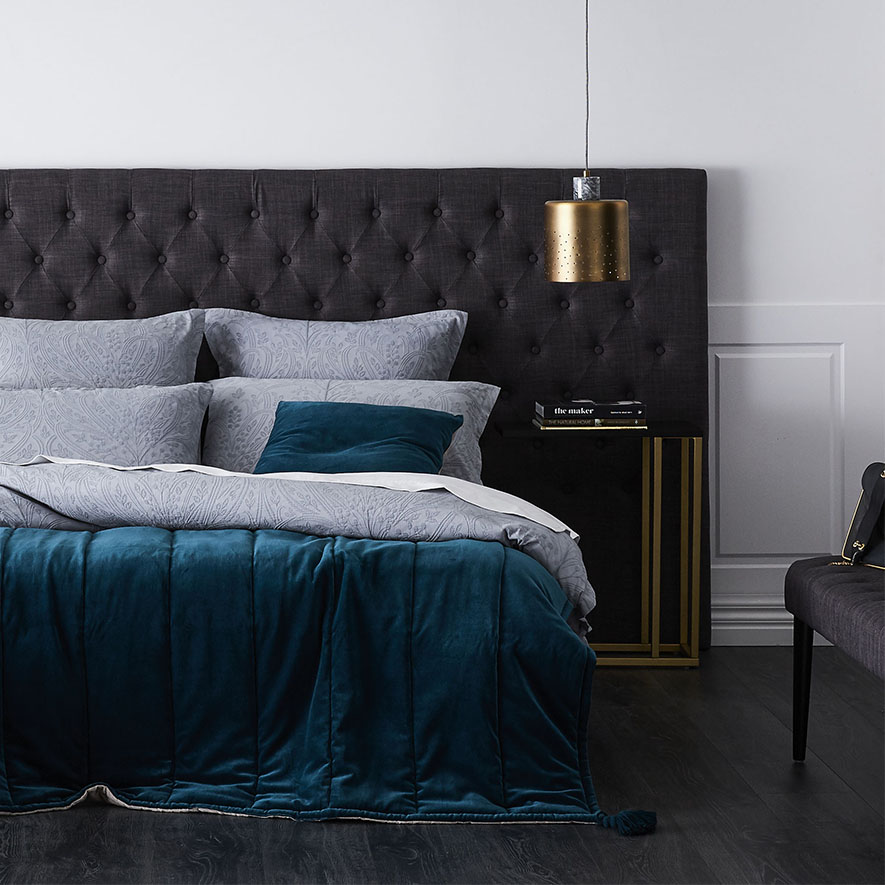 Home Republic Ballarat C Table Gold & Black Adairs