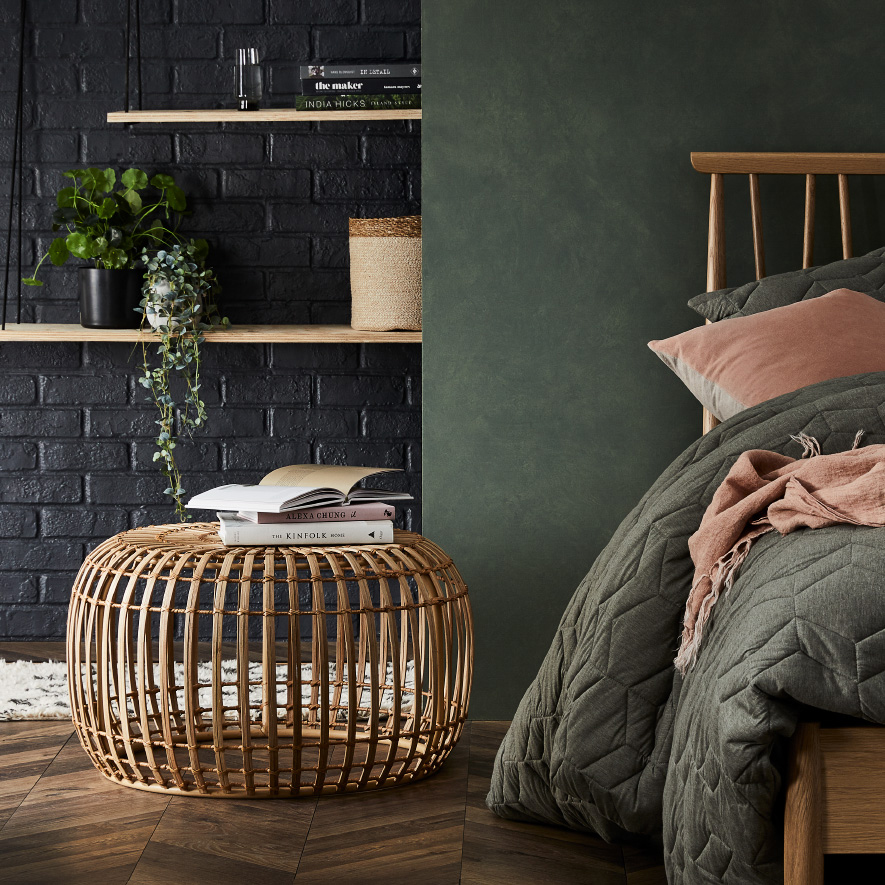 Home Republic Cebu Rattan Chair Natural Oval Adairs