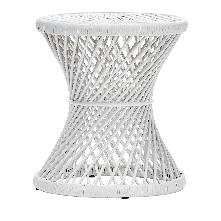 Home Republic Bahama Rattan Emmanuelle Round Side Table