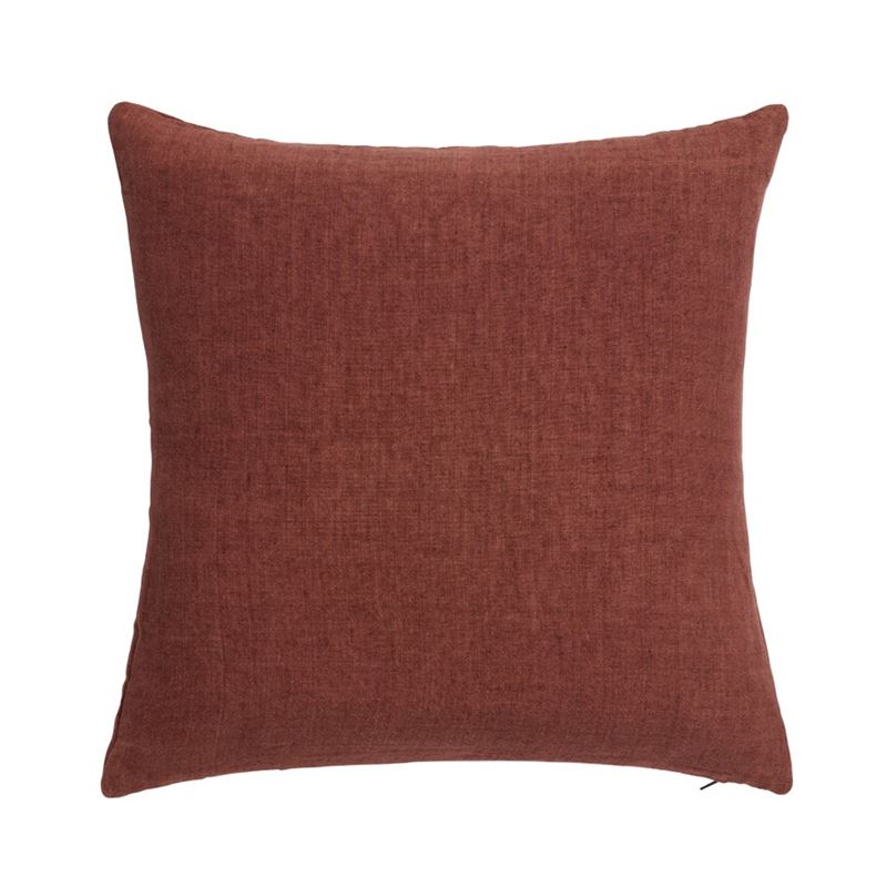 Malmo Mahogany Linen Cushion