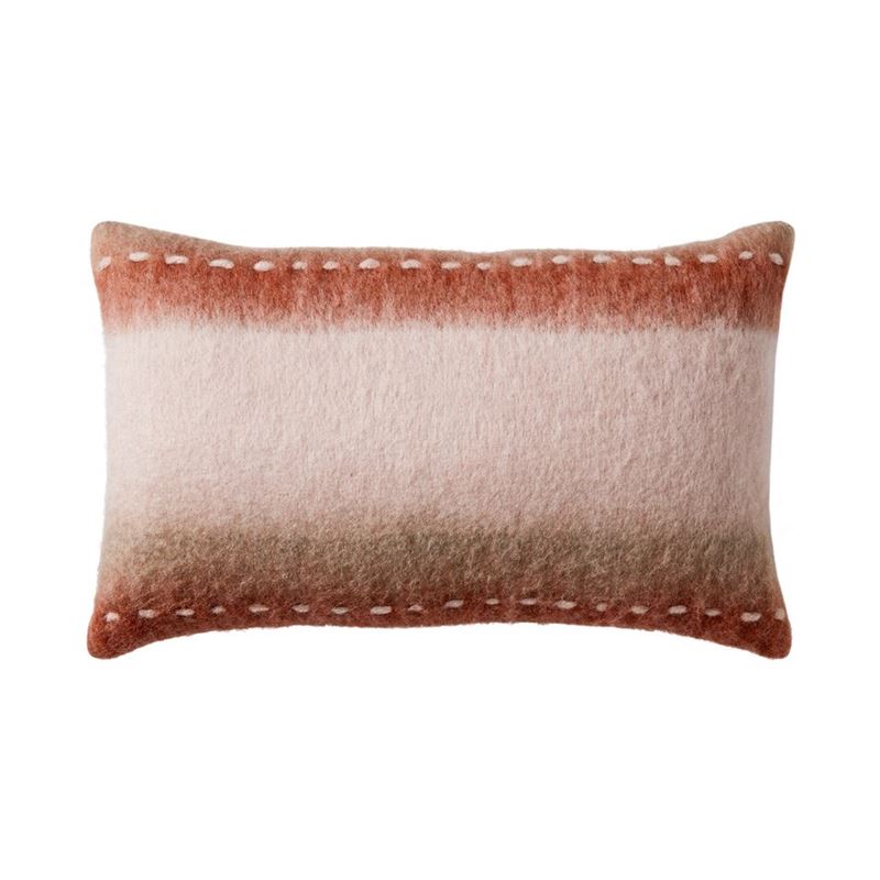 Pasadena Cushion 35x55cm Rust/Pink 