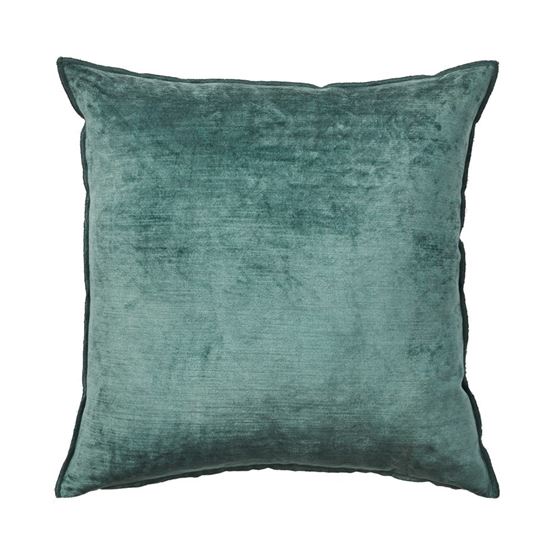 Cairo Green Velvet Cushion 