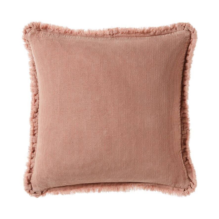 Corduroy Pink Cushion Adairs