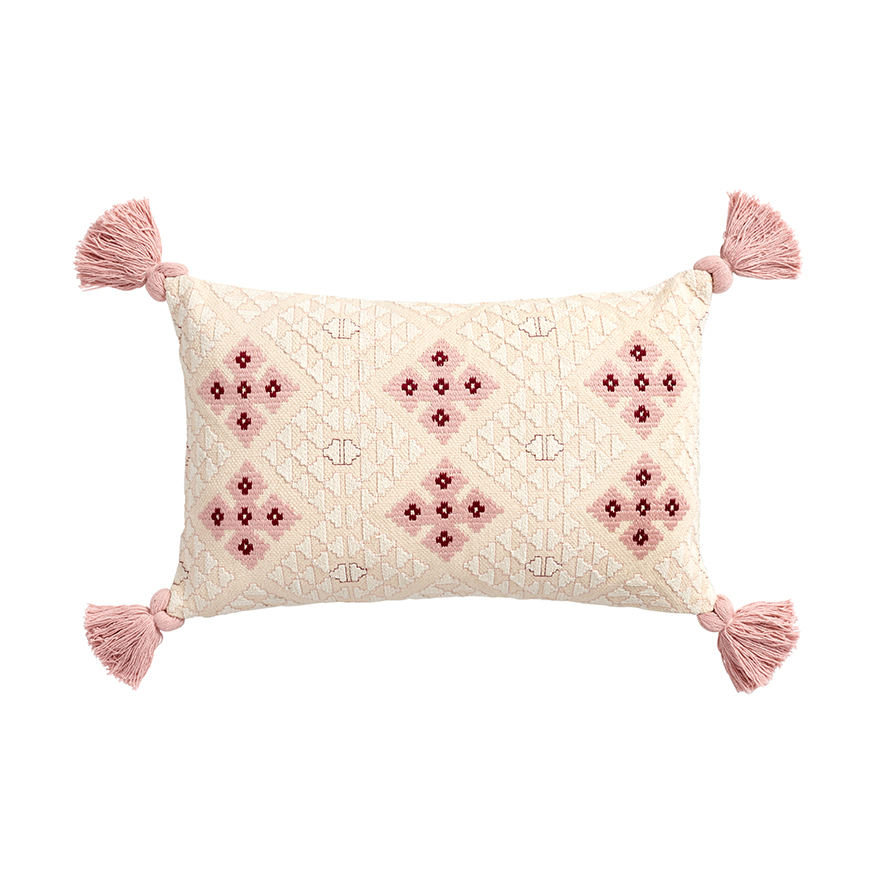 Valencia Pink Cushion Adairs