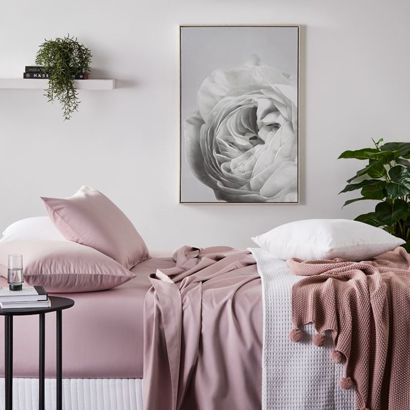 Malmo Linen Cushion 50x50cm White 