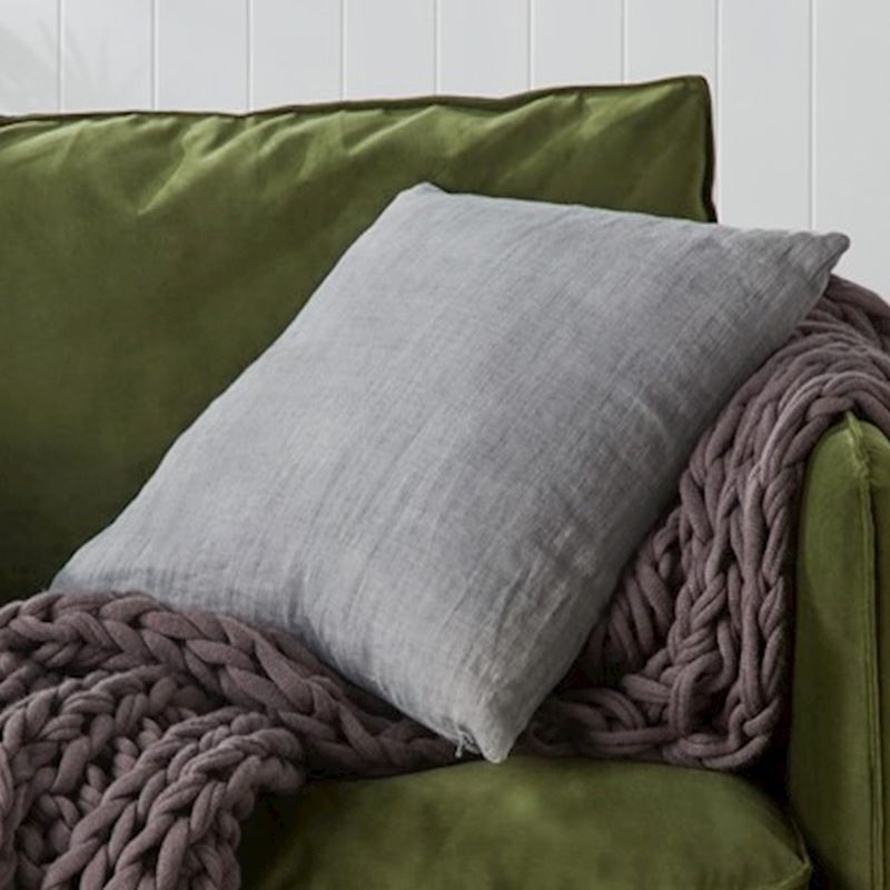 Malmo Grey Linen Cushion