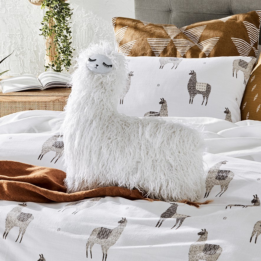 Llama Natural Cushion Adairs