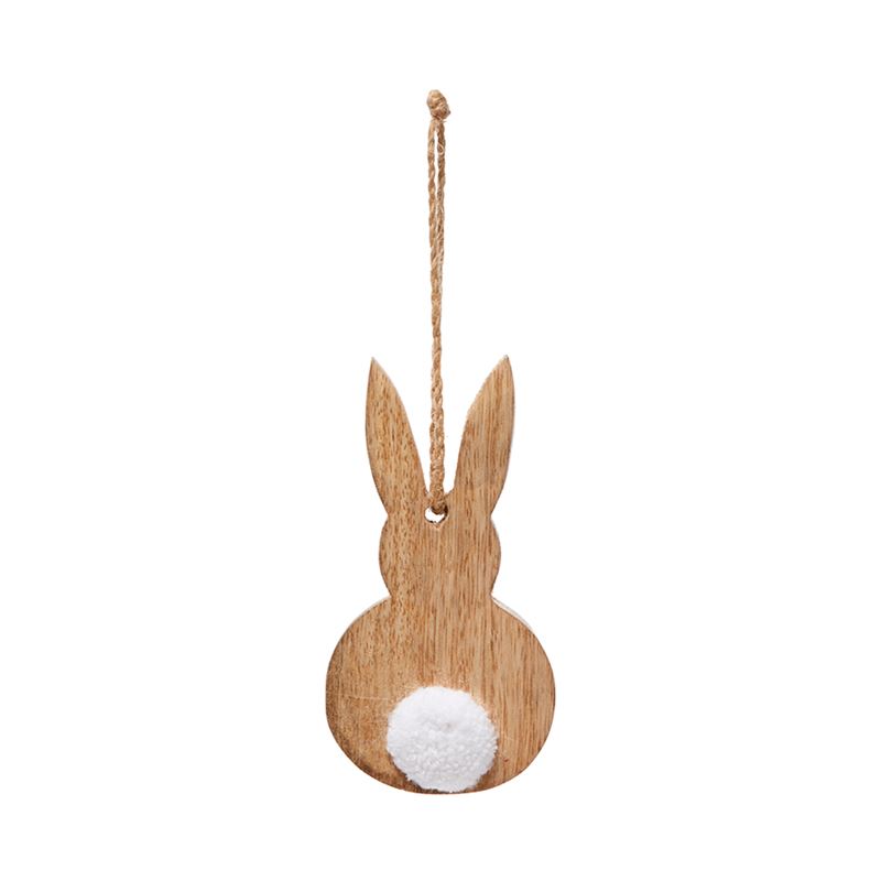 Easter Hanging Timber Rabbit Decoration | Adairs