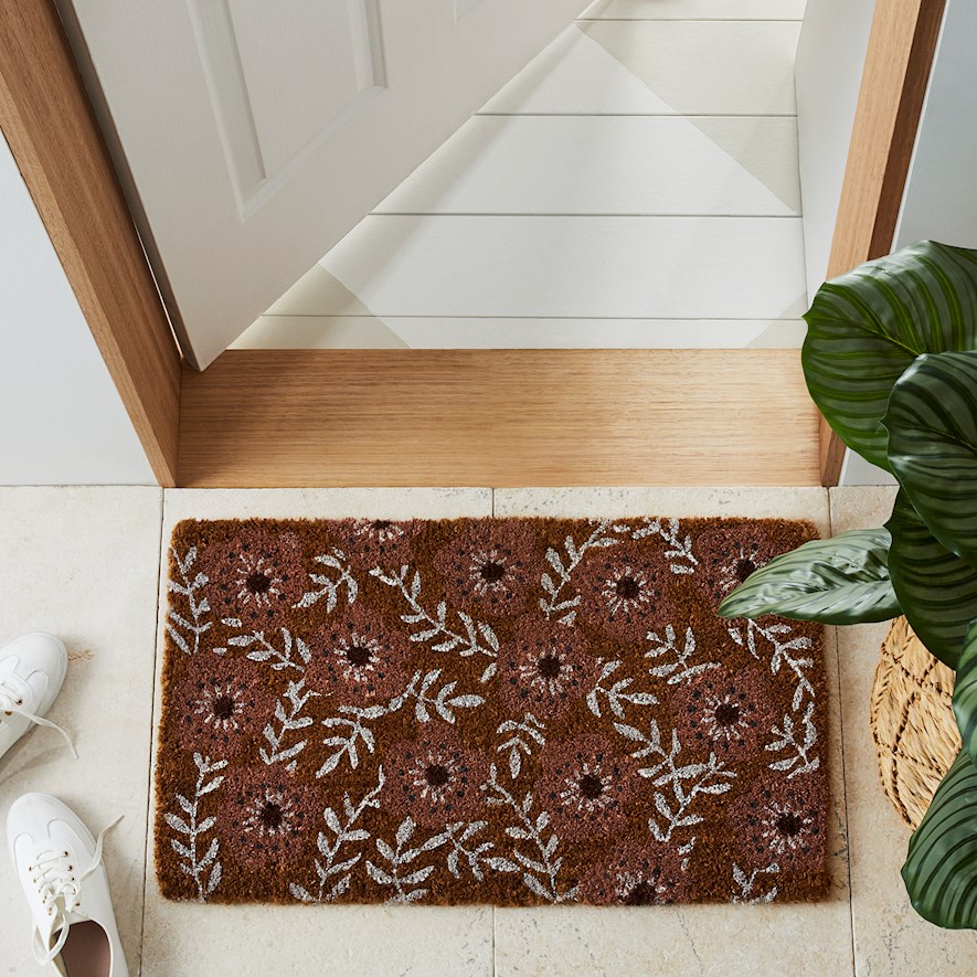 Home Republic Coir Blossom Doormat Adairs