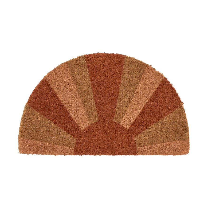 Sun Round Coir Doormat Adairs