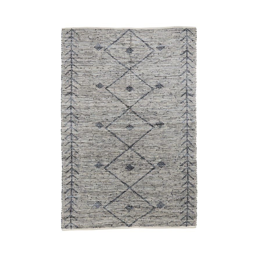 Harlem Steel Blue Rug Adairs