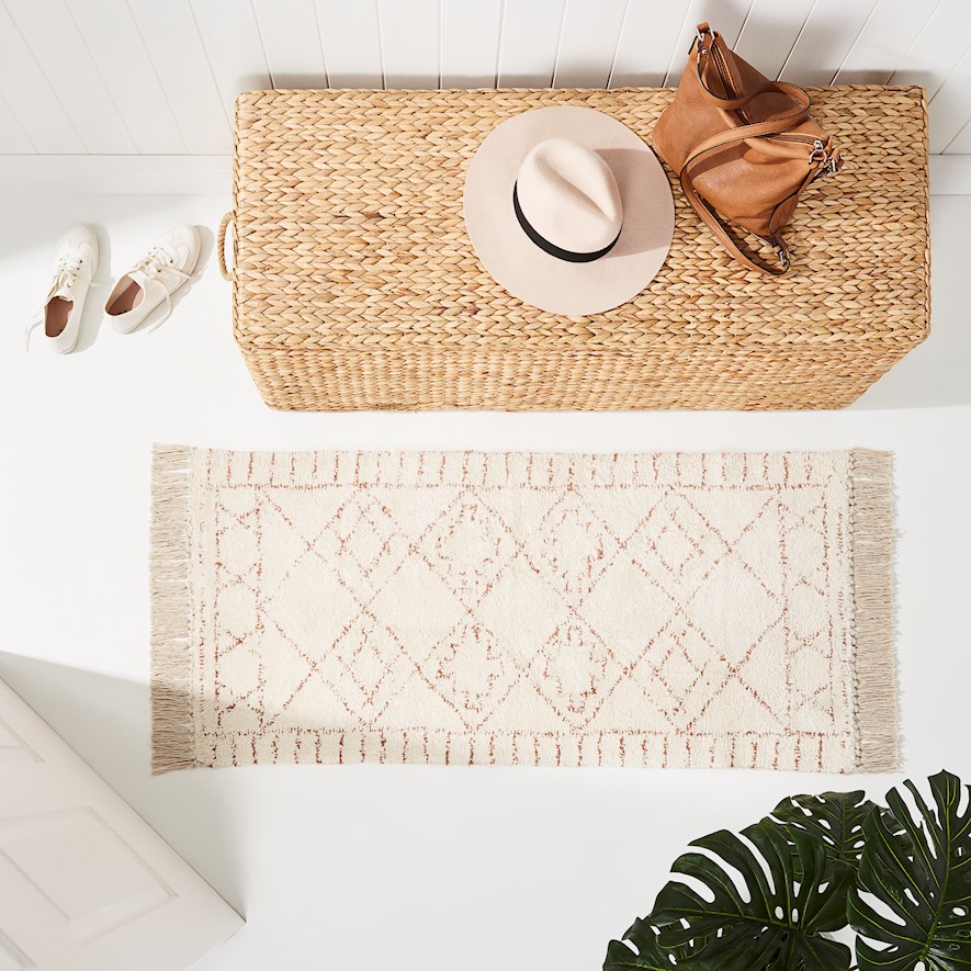 Iowa Natural Caramel Rug Runner Adairs