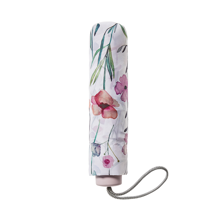 Field Flowers Umbrella in White | Adairs