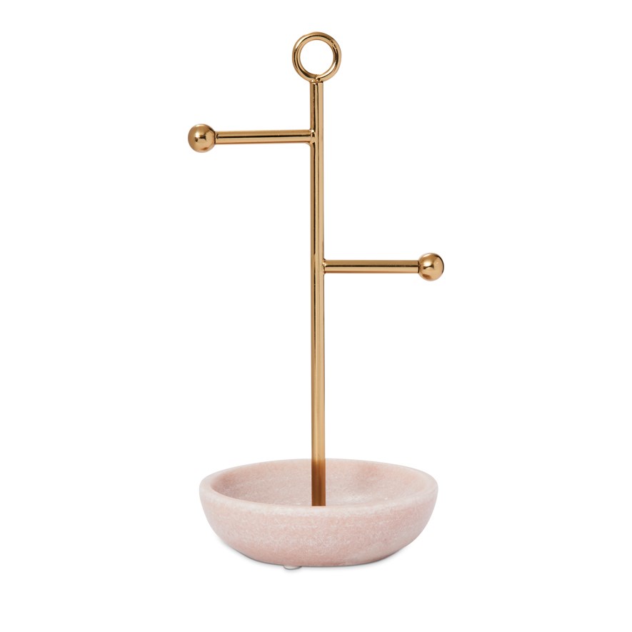 Pink hot sale jewelry stand