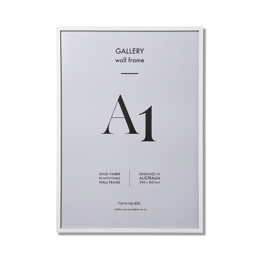 A1 white frame hotsell