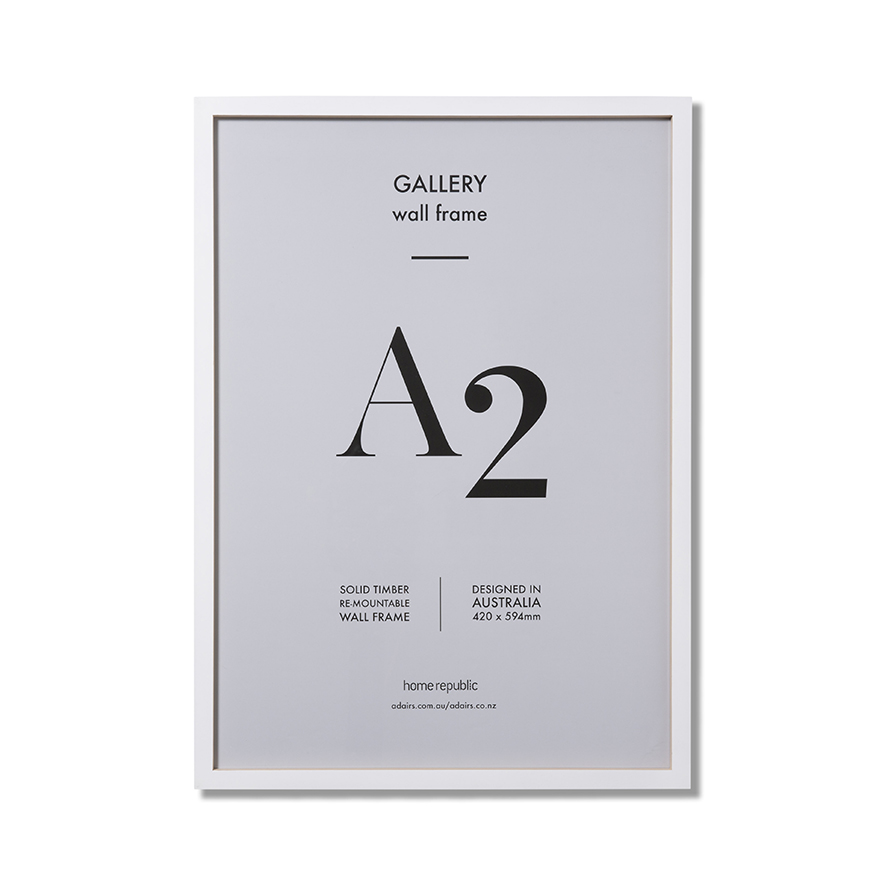A2 white frame sale