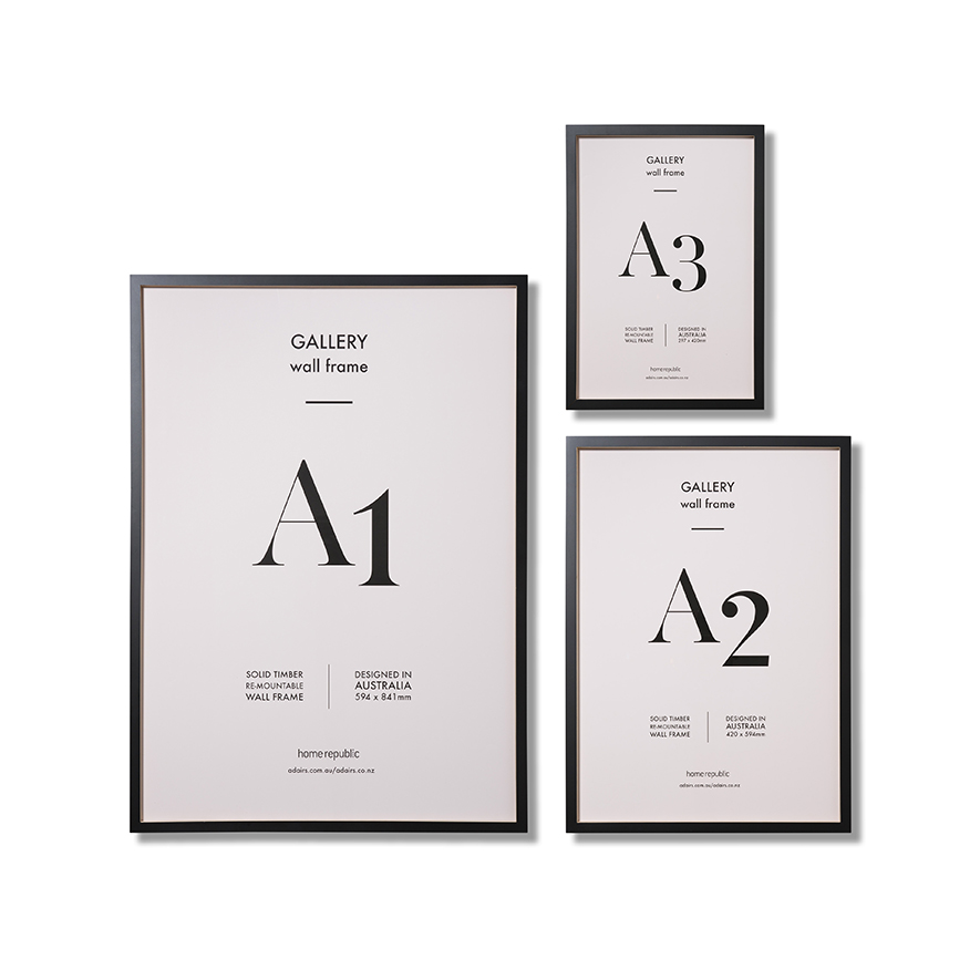 A2 hotsell black frame