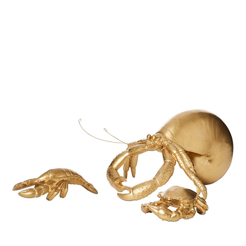 Sealife Creatures Large Crab Gold 