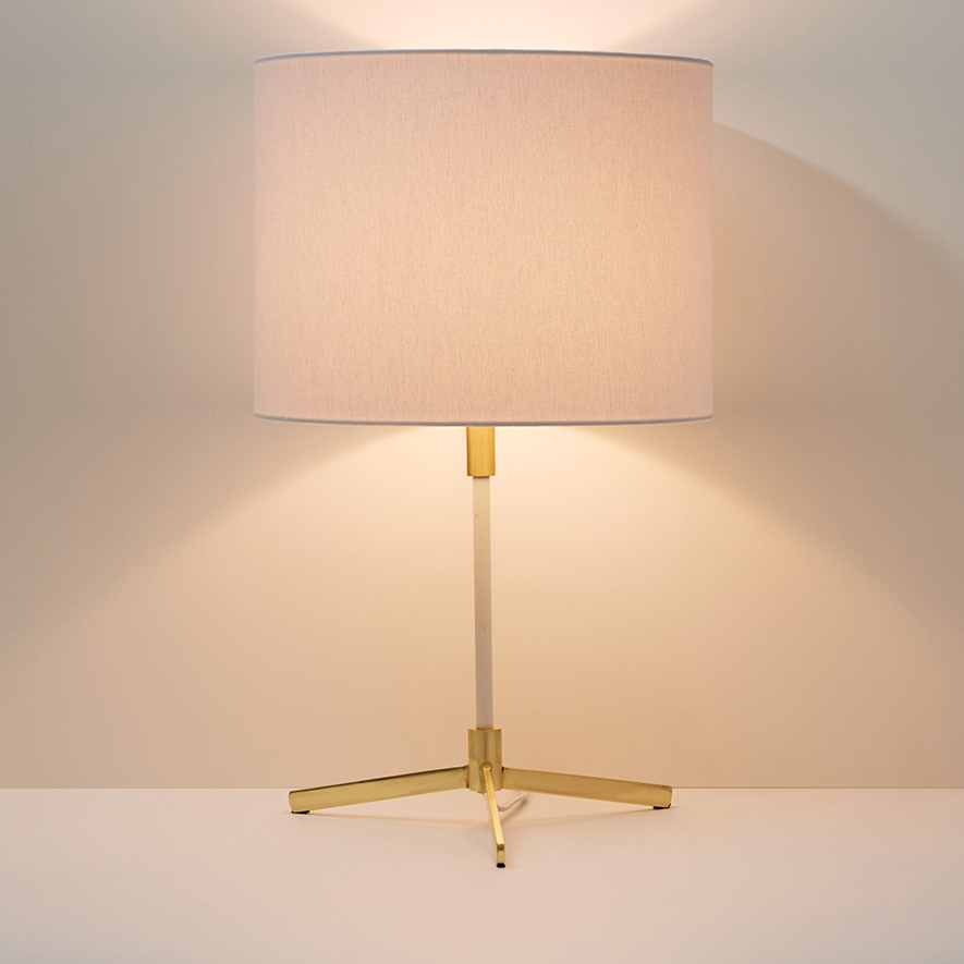 Antwerp White & Gold Table Lamp | Adairs