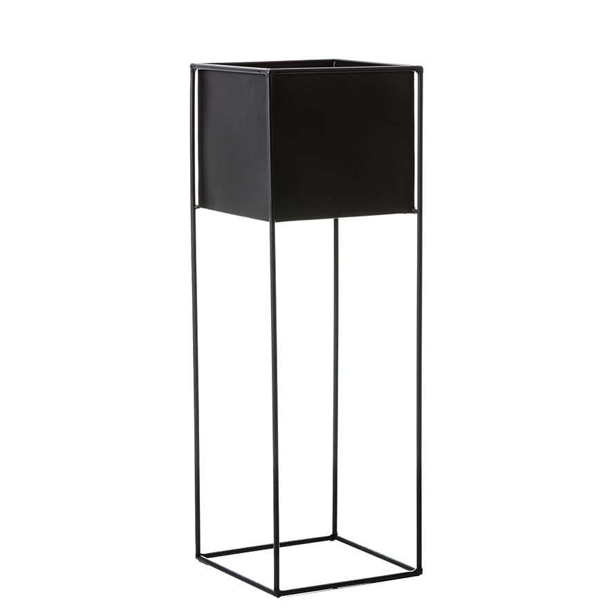 Oscar Plant Stand Solid Black Adairs