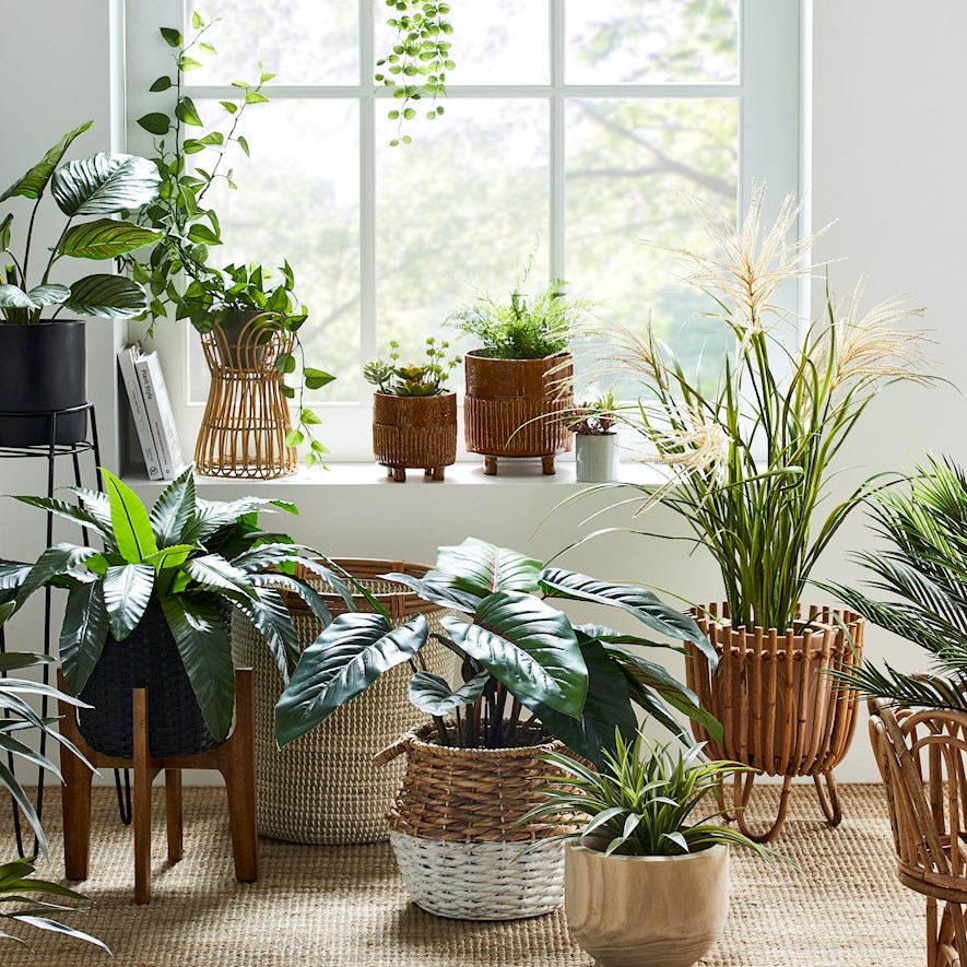 Home Republic - Colorado Plant Stand Black | Adairs