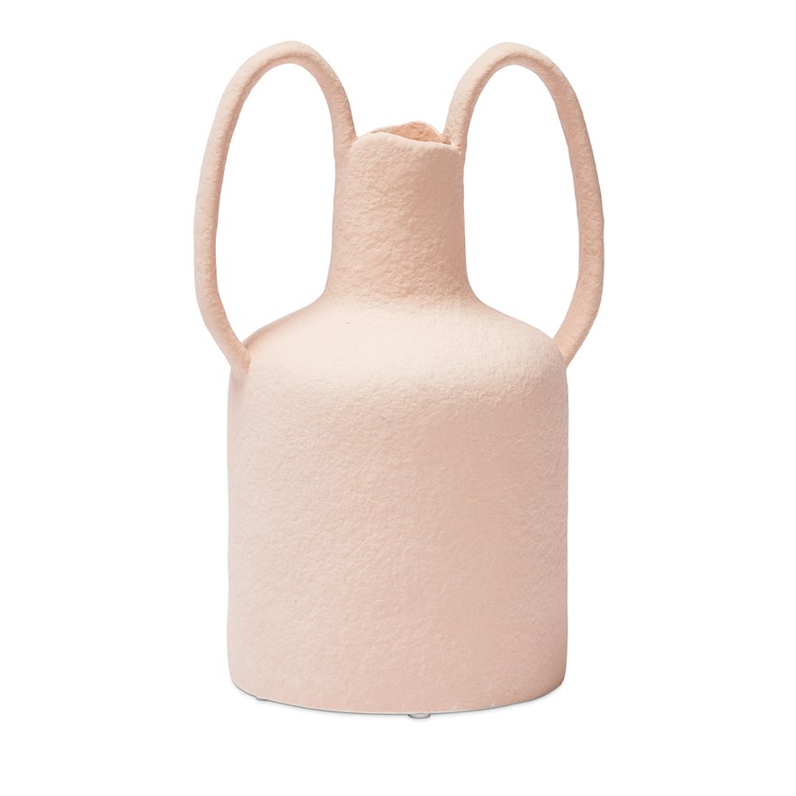 Amphora Thin Ear Nude Pink Vase Adairs