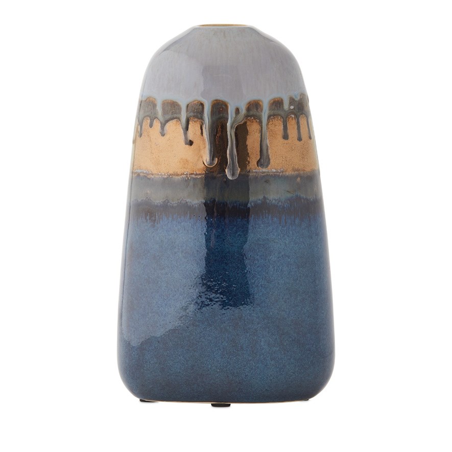 Cosmos Large Cloudy Blue Vase Adairs