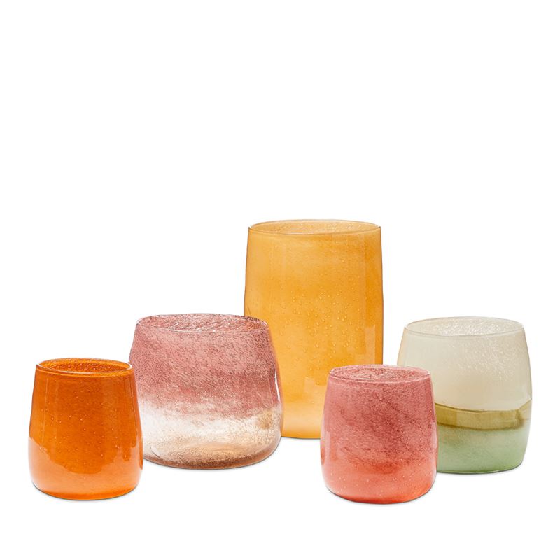 Tanami Orange Glass Vase