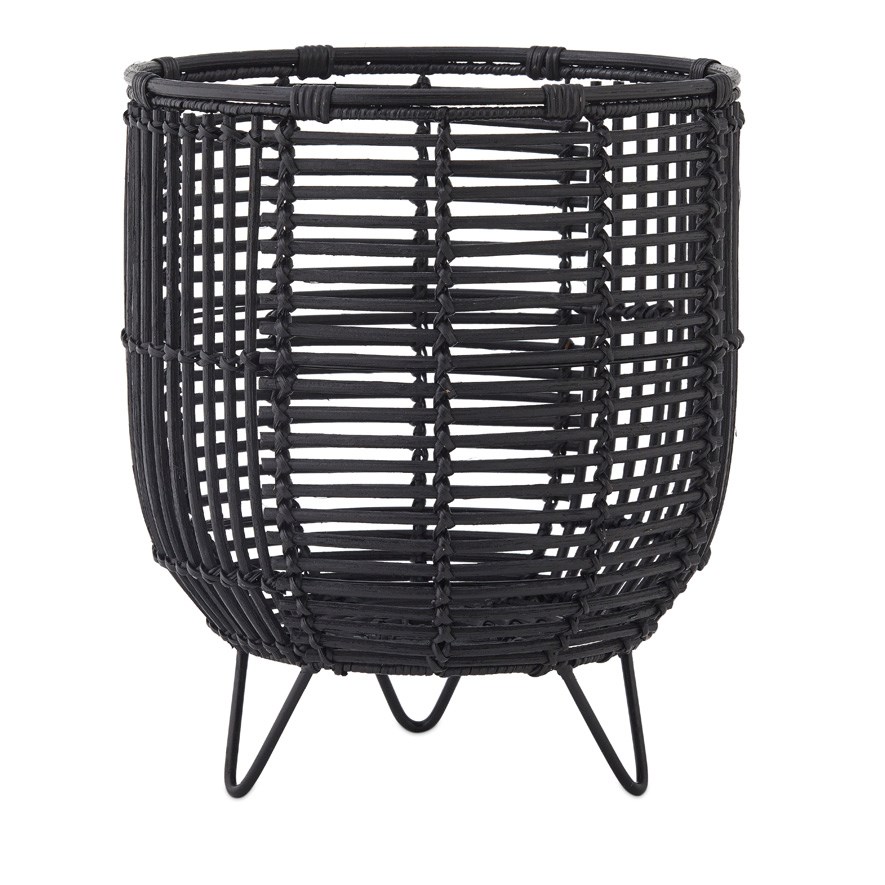 Mark Tuckey Byron Black Plant Stand Adairs