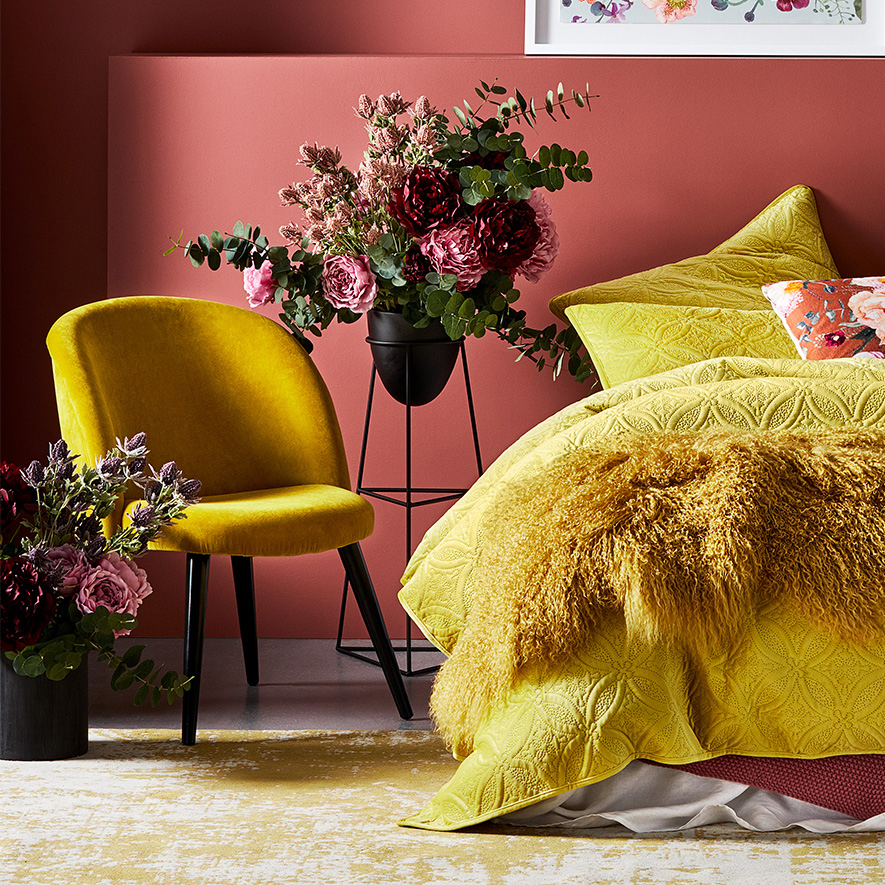 Spring Stems Thistle Purple | Adairs