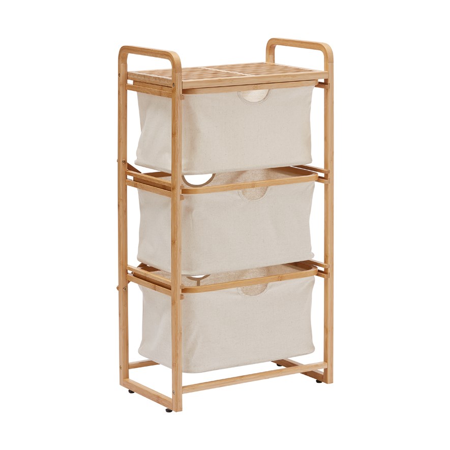Hutton Storage Range Large Linen Shelving Unit | Adairs