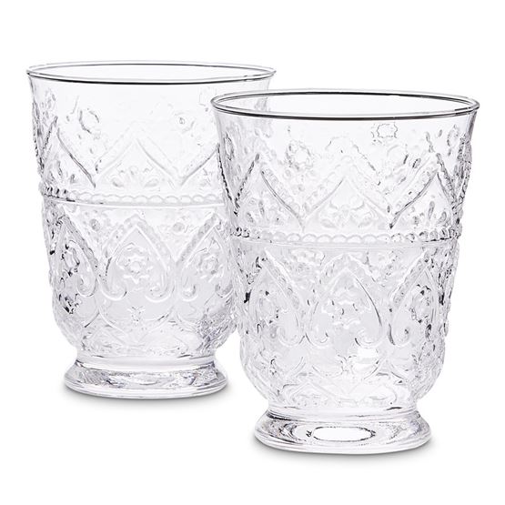Bombay Clear Glass 2 Pack