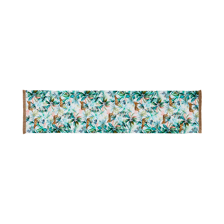 Jungle Table Runner Multi Adairs