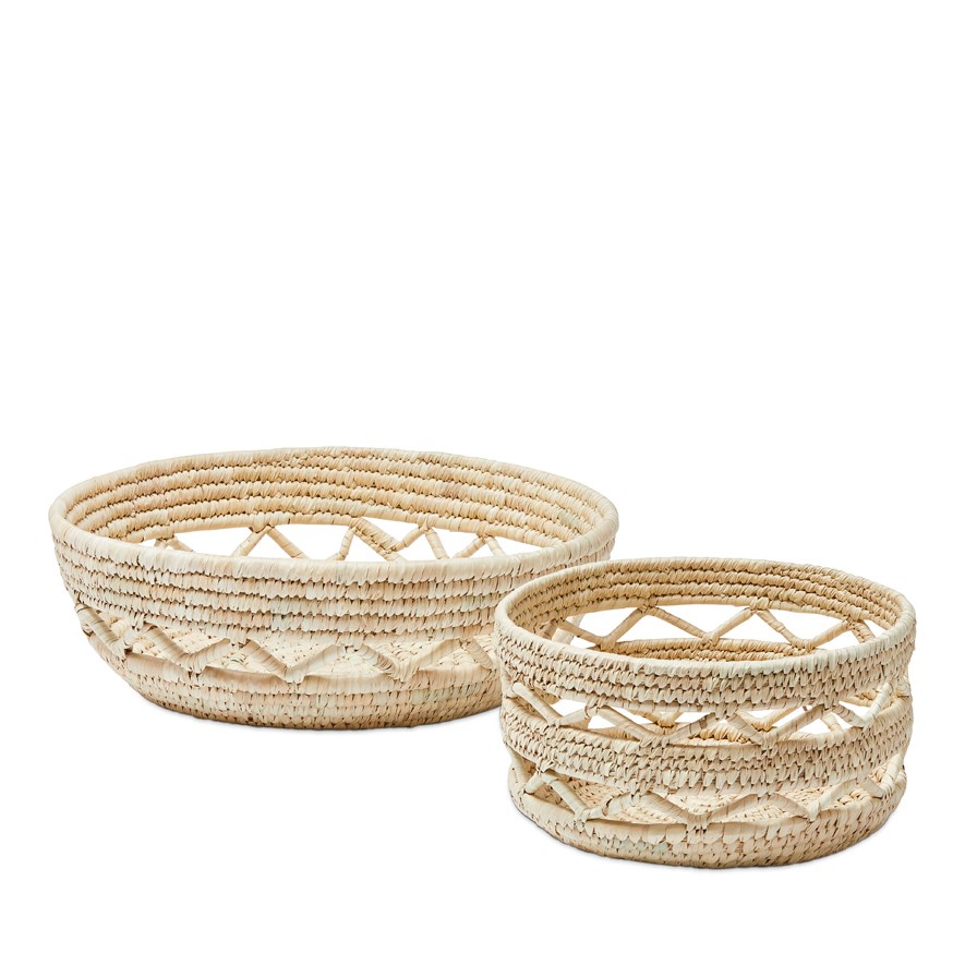 Kota Natural Large Woven Bowl Adairs