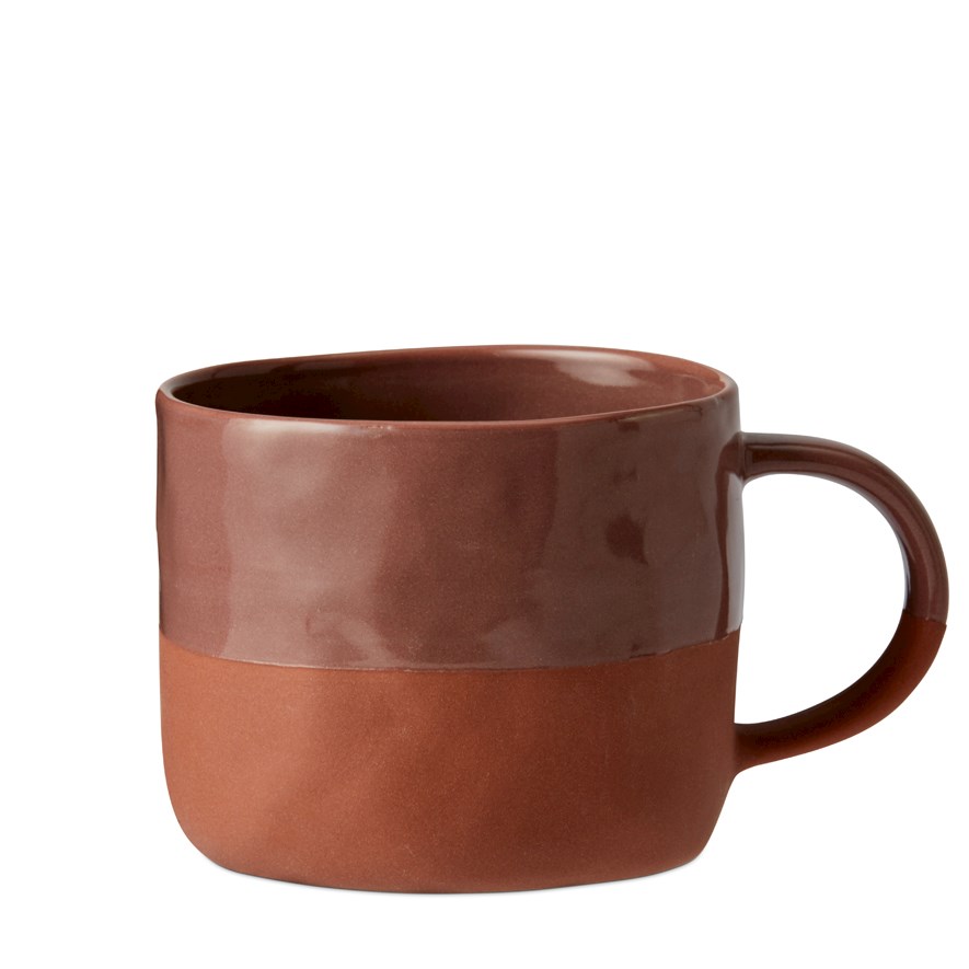 Home Republic Berlin Collection Rust Mug & Saucer Adairs
