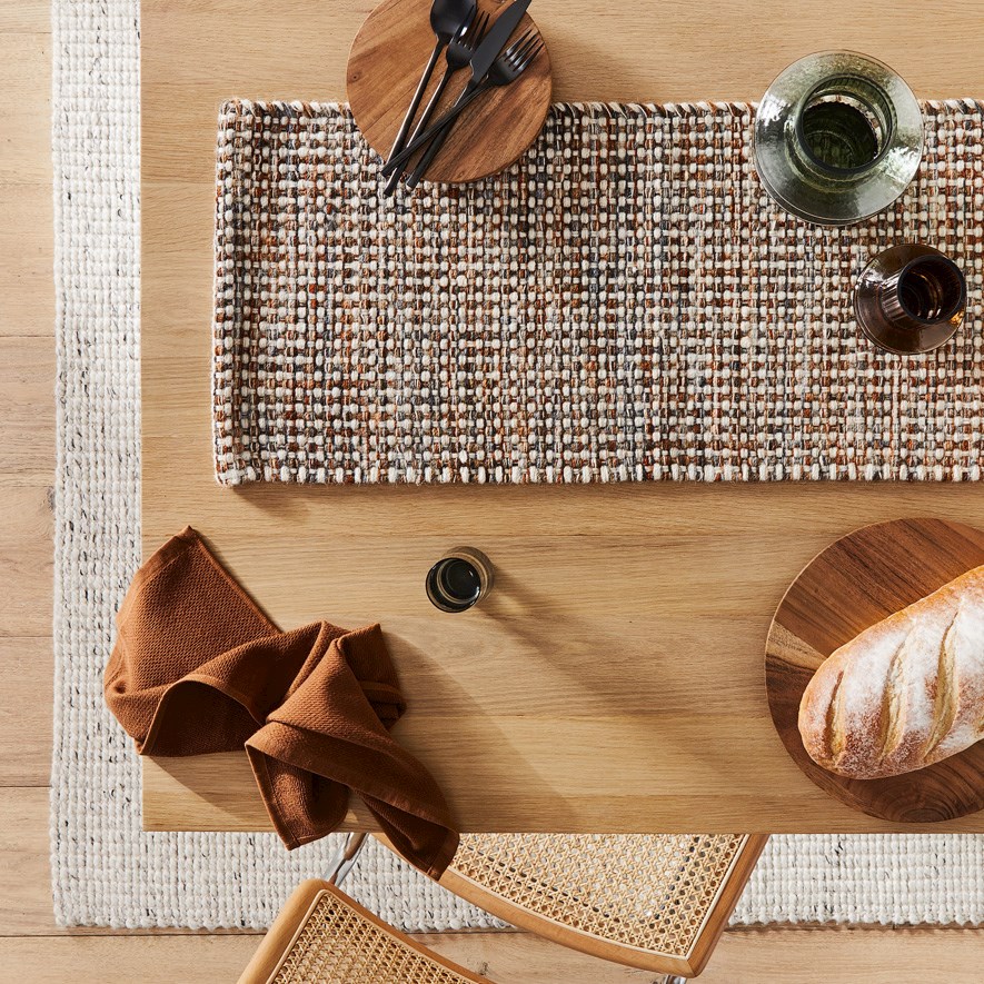Finley Natural Table Runner Adairs