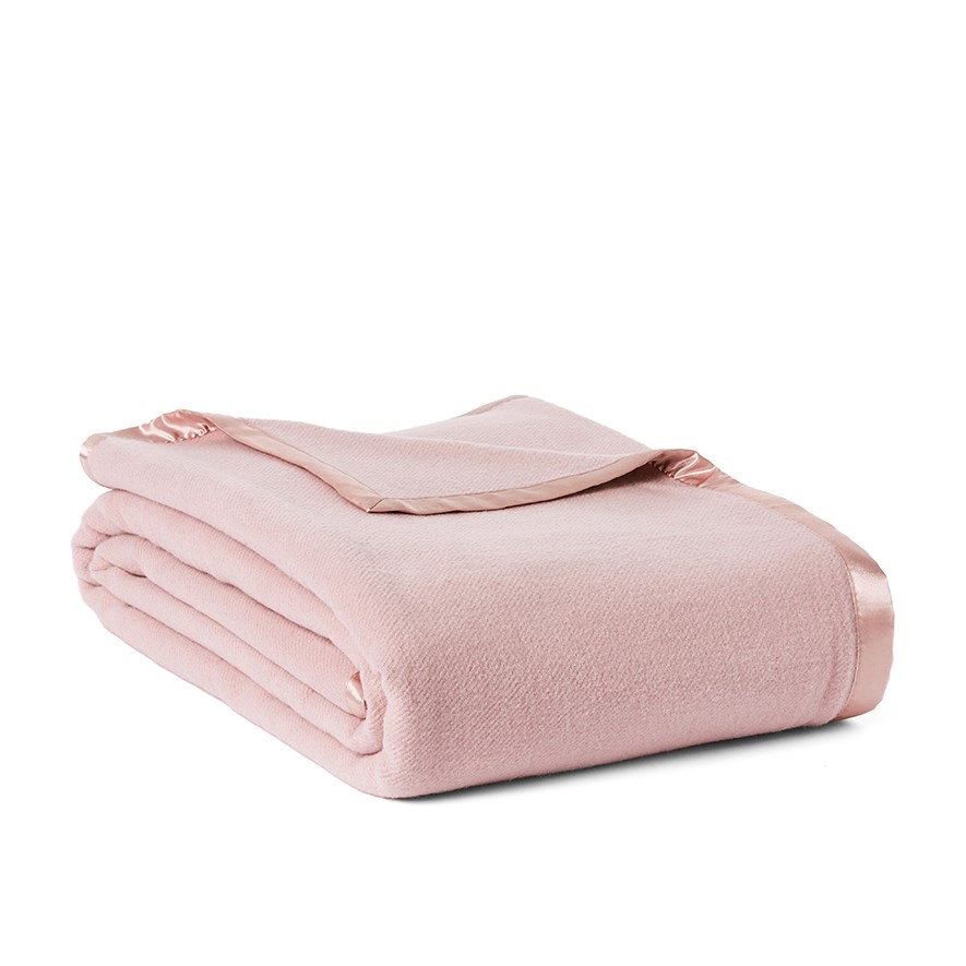 Bamboo Rose Wool Blanket Adairs
