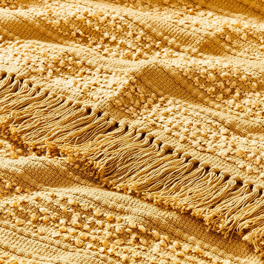 Somerset Mustard Throw Adairs