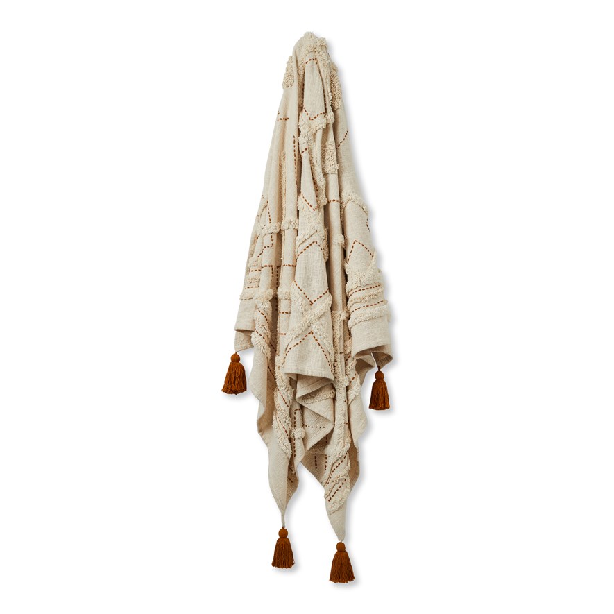 Bari Mustard Throw Adairs