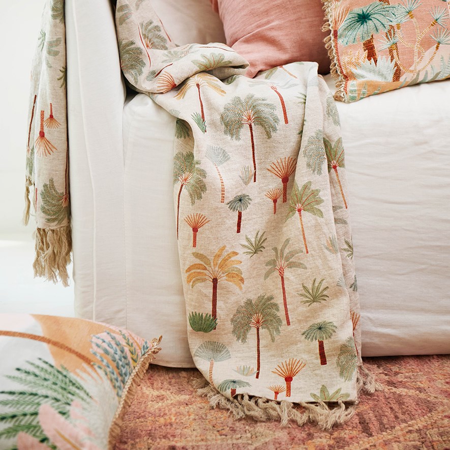 Adairs shop linen throws