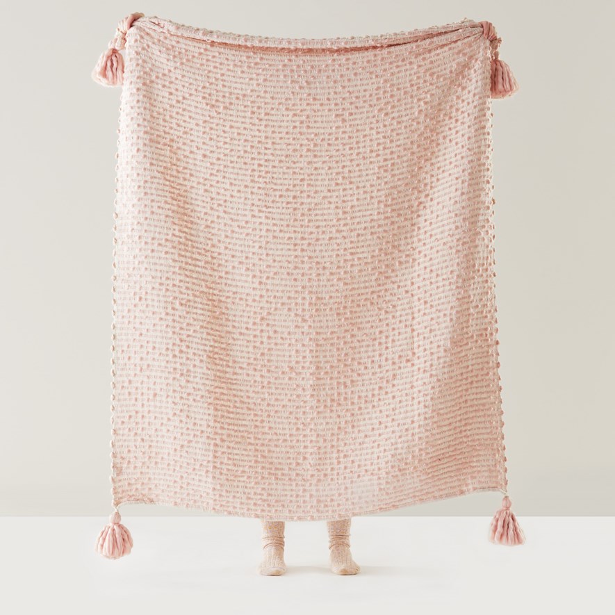 Budapest Pink Throw Adairs