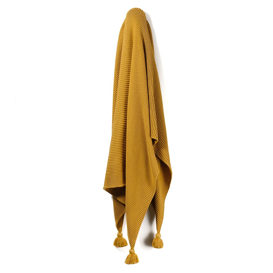 Casbah Mustard Throw Adairs