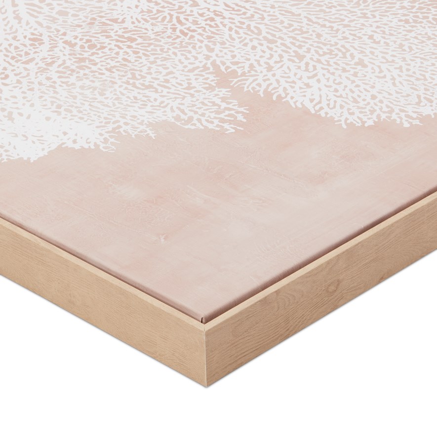 Hamptons Faded Terracotta Coral Wall Art Adairs