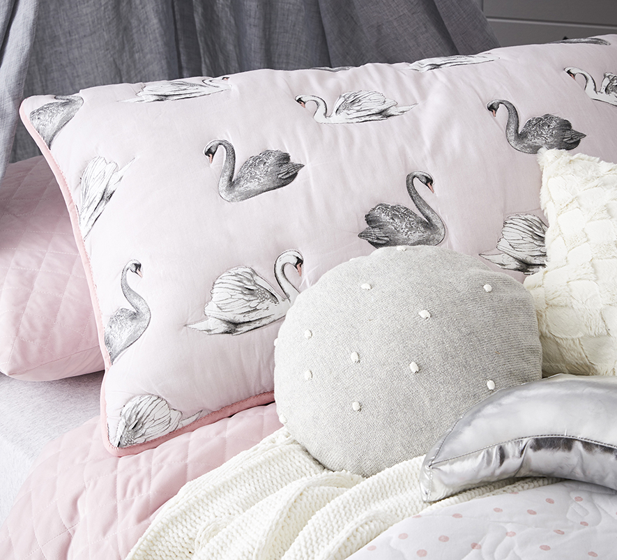 Odette Coverlet Range Pink Adairs