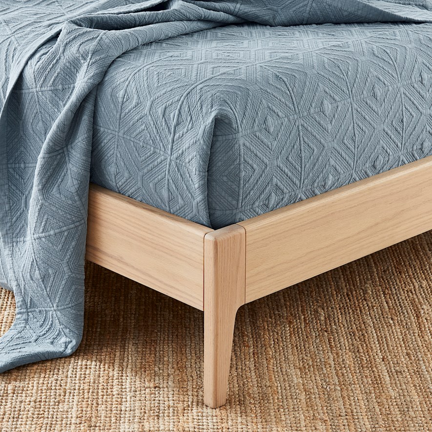 Stonewash Blue Blanket Adairs