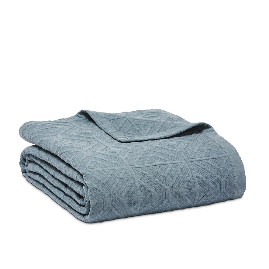 Stonewash Blue Blanket Adairs