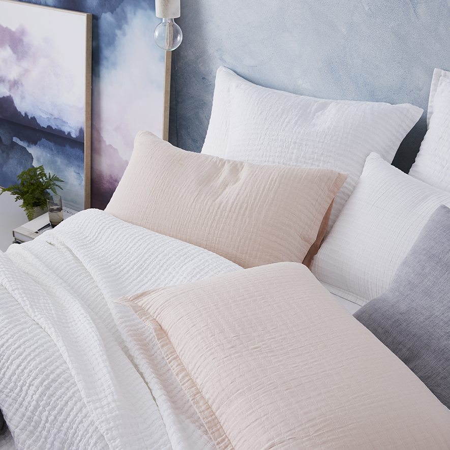 Loft White Coverlet Adairs